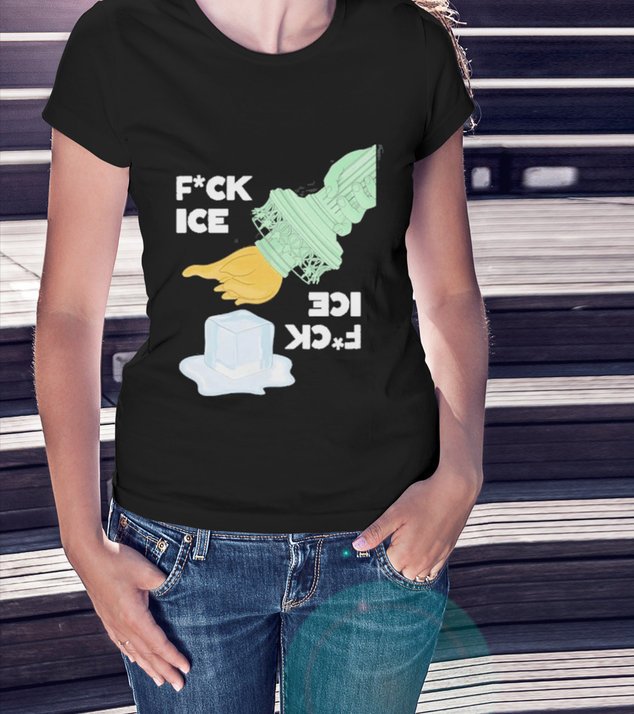 F*ck Ice Statue Of Liberty Protest Immigration T-Shirt