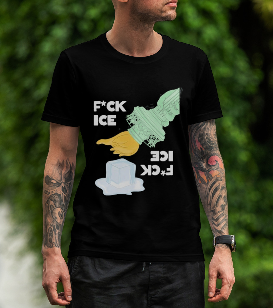 F*ck Ice Statue Of Liberty Protest Immigration T-Shirt