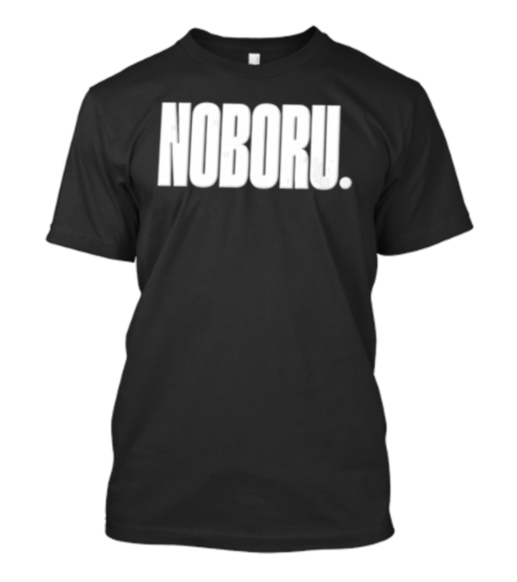 Noboru White Sans Serif T-Shirt
