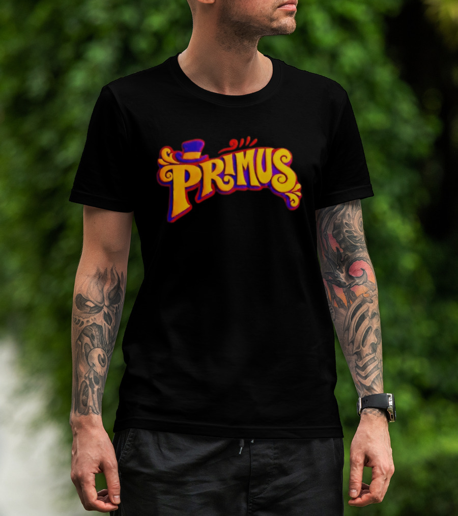 Primus Band Rock Music Top Hat T-Shirt
