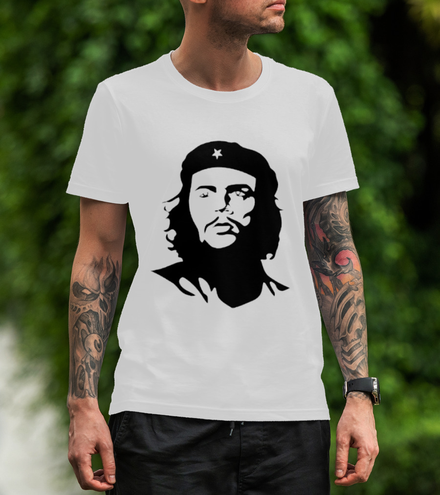 Che Guevara Iconic Revolutionary Star Beret T-Shirt