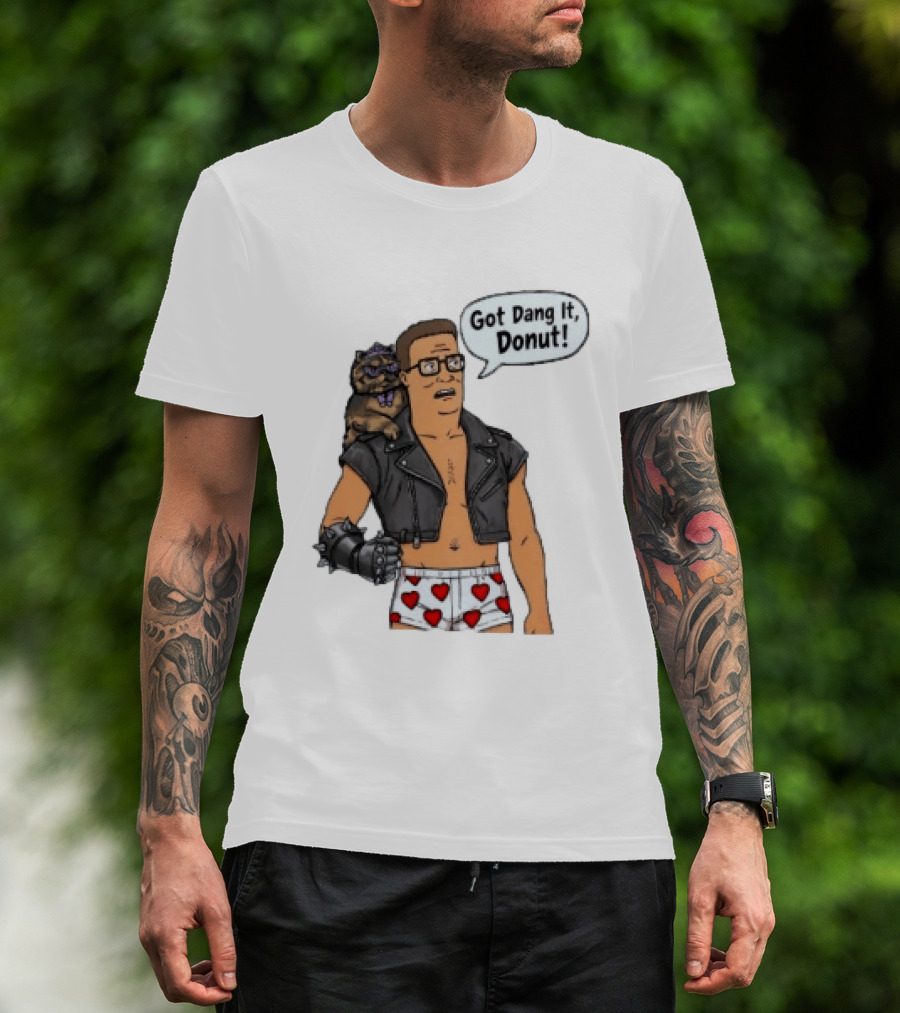 Dungeon Crawler Carl King Of The Hill Got Dang It Donut T-Shirt
