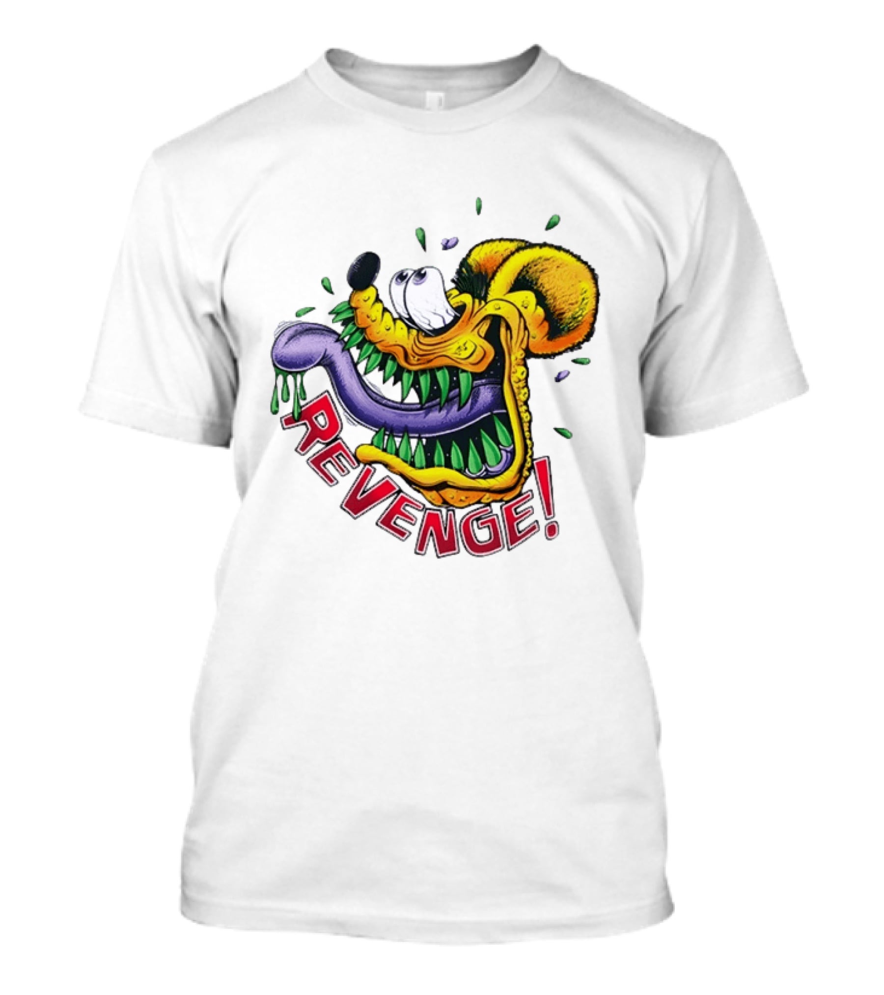Revenge Ed Roth Rat Fink Get Even With Life T-Shirt
