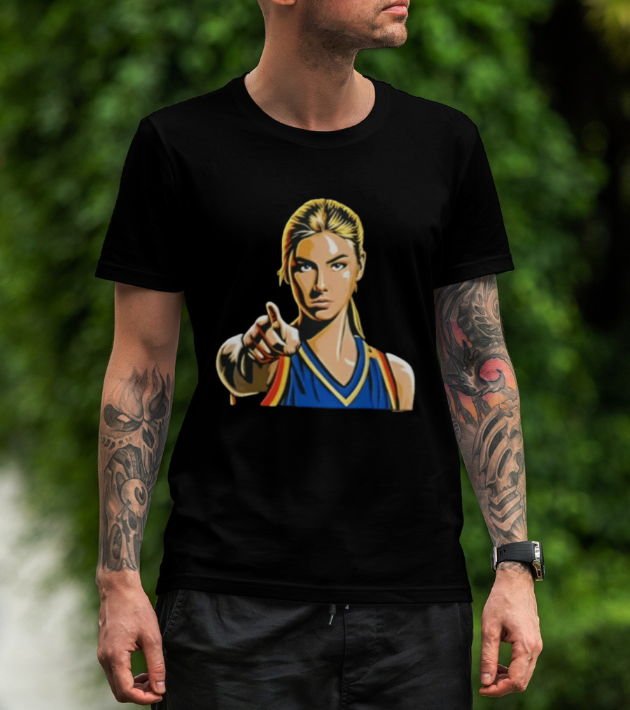 Kate Upton Blonde Woman Pointing Finger T-Shirt