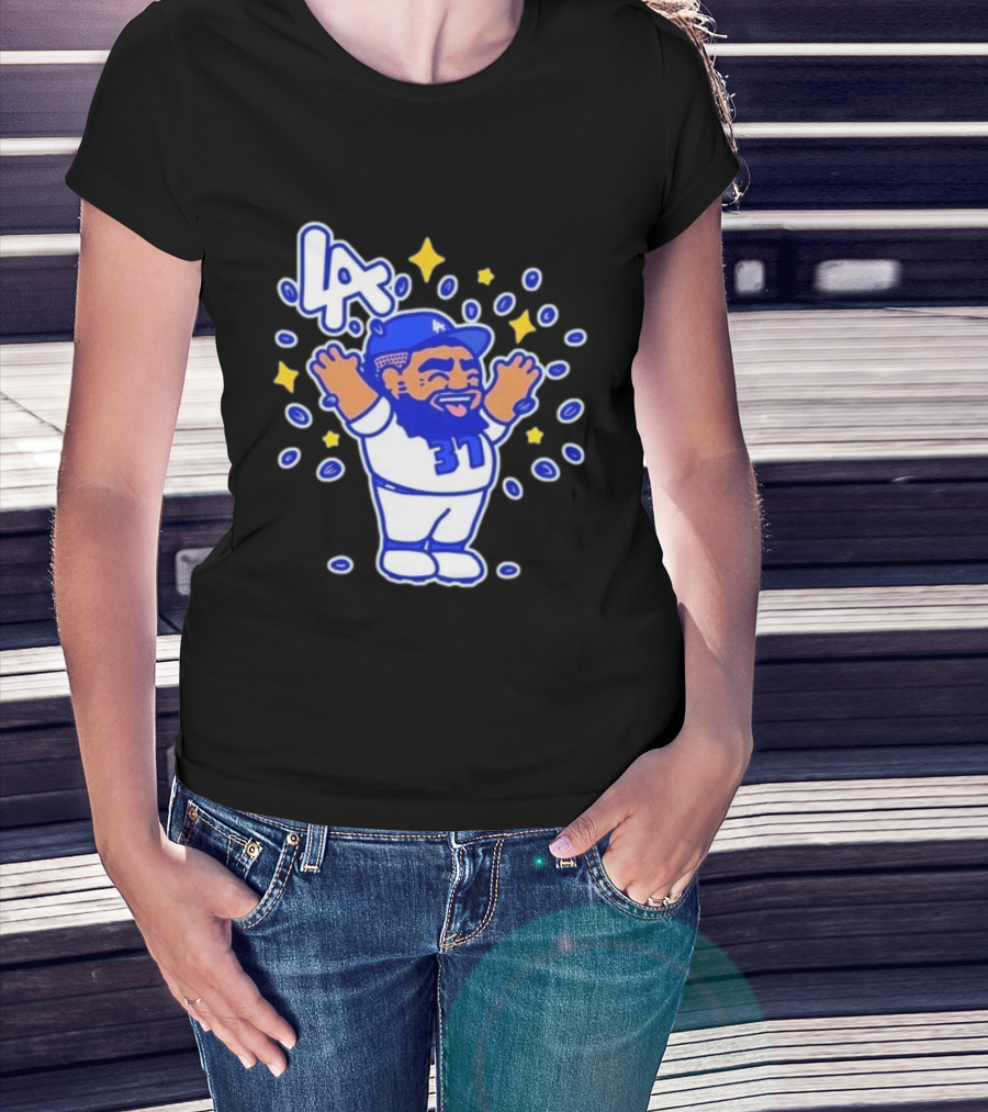 LA Dodgers 37 Chunkytani Mr Seeds Cartoon Shohei Ohtani T-Shirt