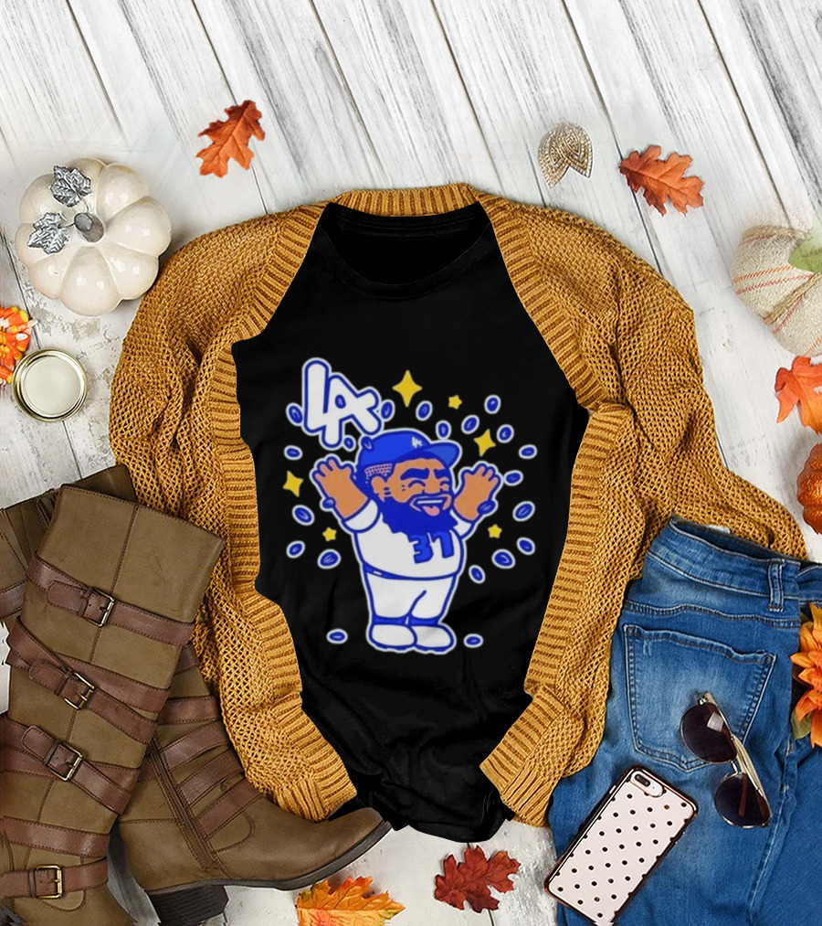 LA Dodgers 37 Chunkytani Mr Seeds Cartoon Shohei Ohtani T-Shirt
