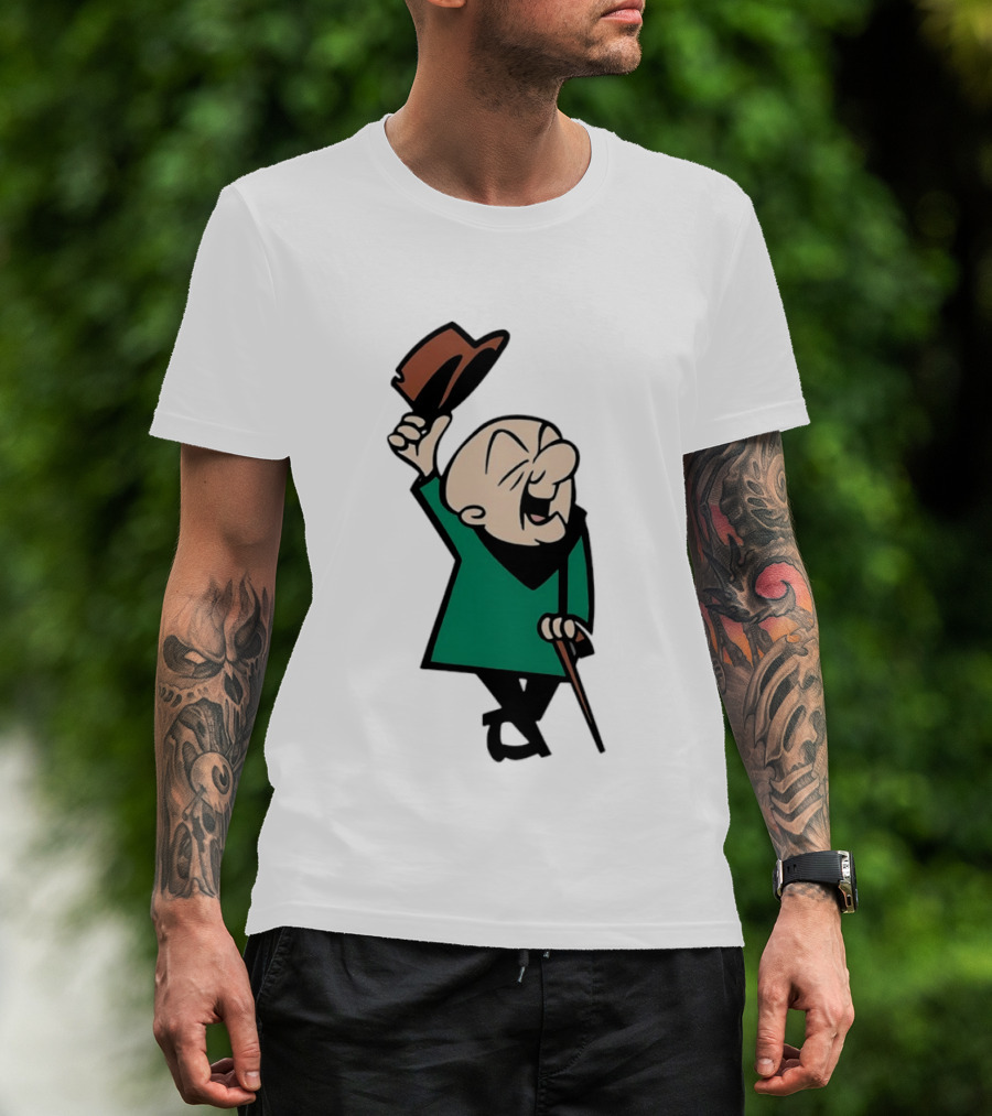 Mr Magoo Tipping His Hat Classic Animation T-Shirt