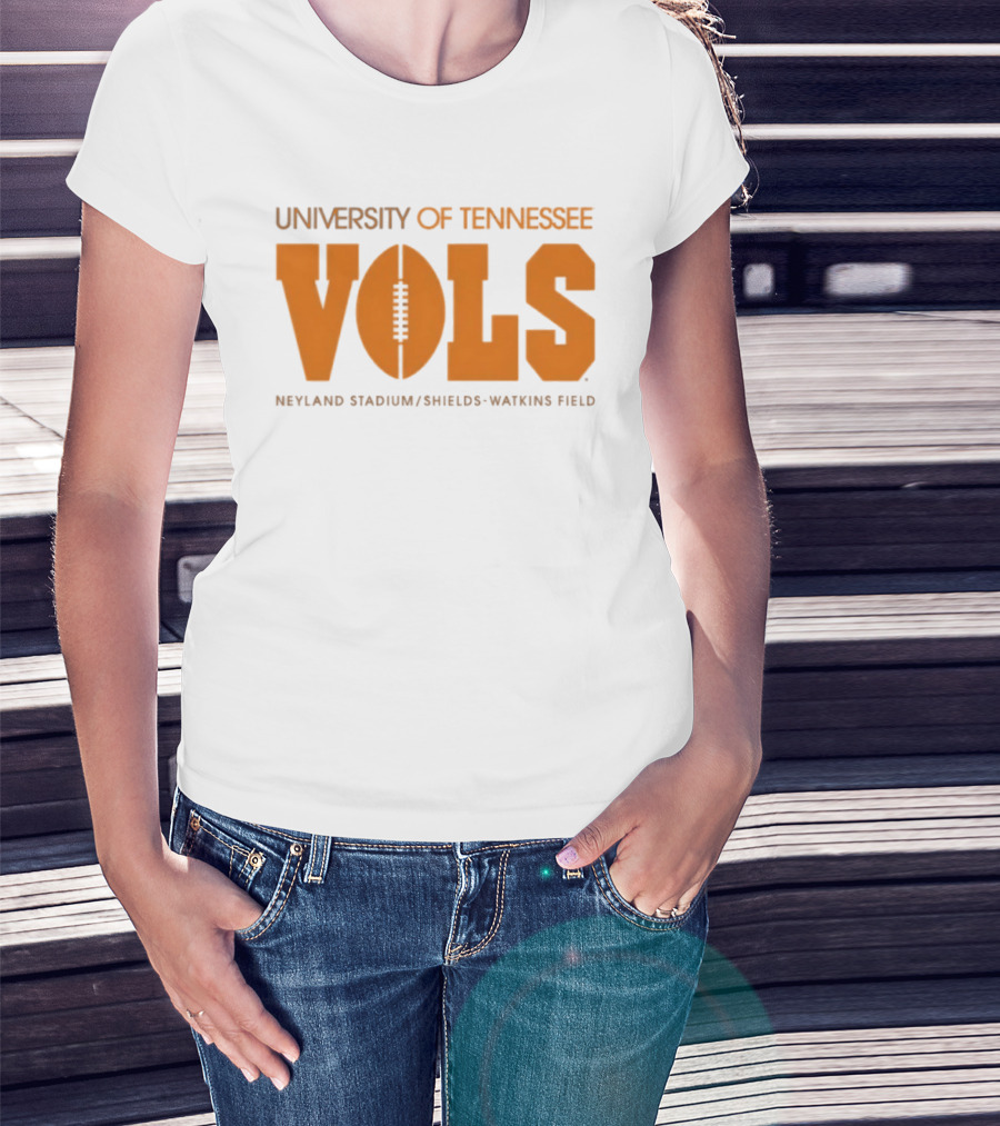 University Of Tennessee Vols Neyland Stadium Shields Watkins Field T-Shirt