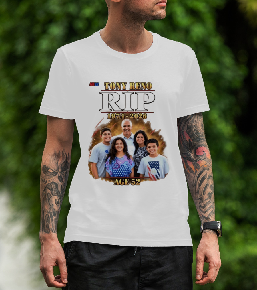Yale Football Announces Passing Of Tony Reno At Age 52 1974 2026 T-Shirt