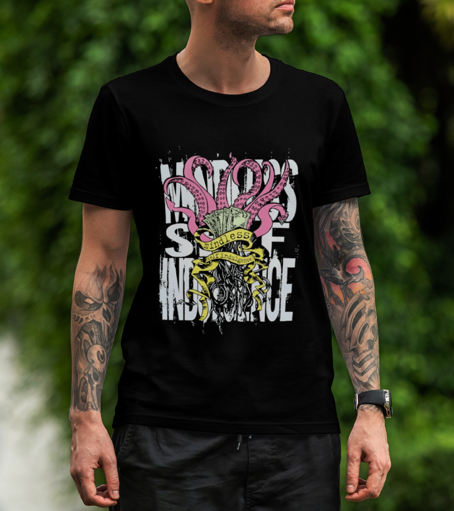 Mindless Self Indulgence Octopus Cash Tentacles T-Shirt