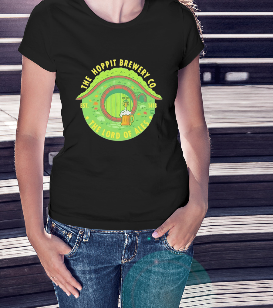 The Hoppit Brewery Co The Lord Of Ales Est 1418 T-Shirt