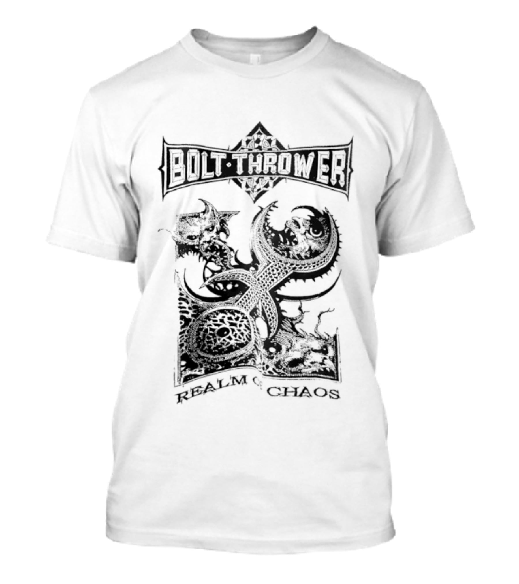 Bolt Thrower Realm Of Chaos Death Metal Band T-Shirt