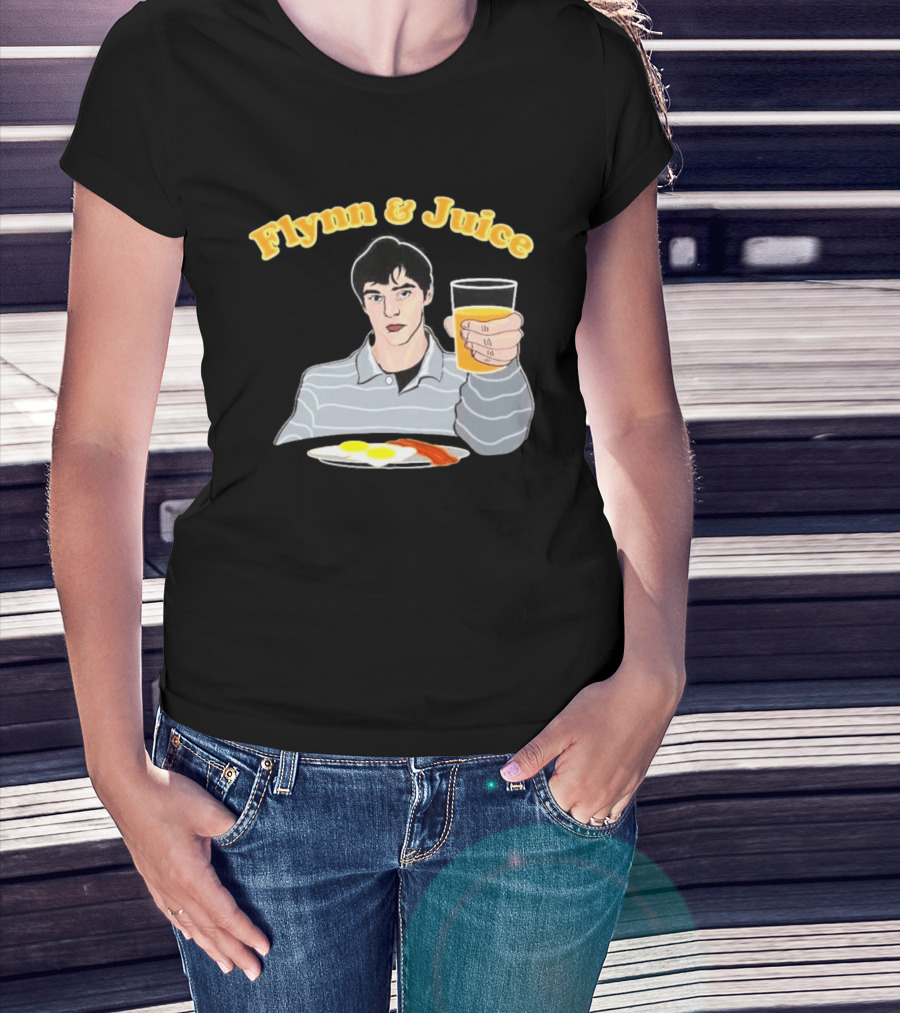 Flynn & Juice Walter White Jr Breaking Bad Breakfast Scene T-Shirt