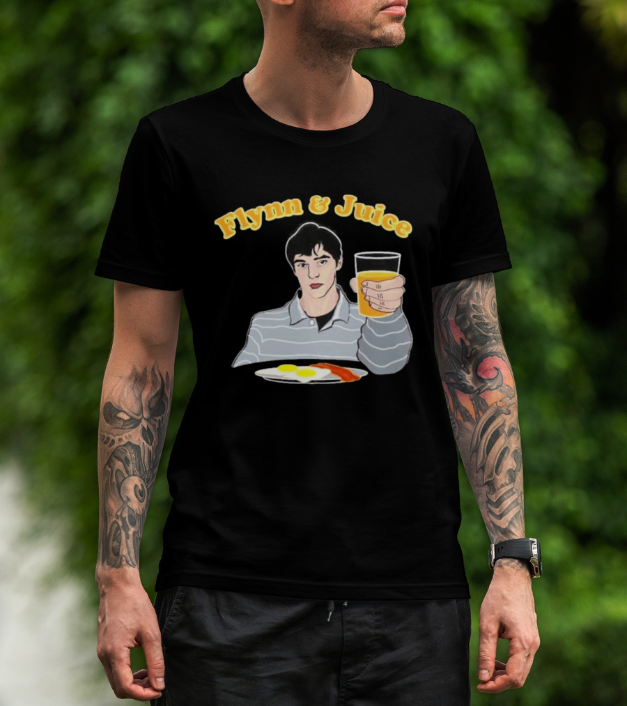 Flynn & Juice Walter White Jr Breaking Bad Breakfast Scene T-Shirt