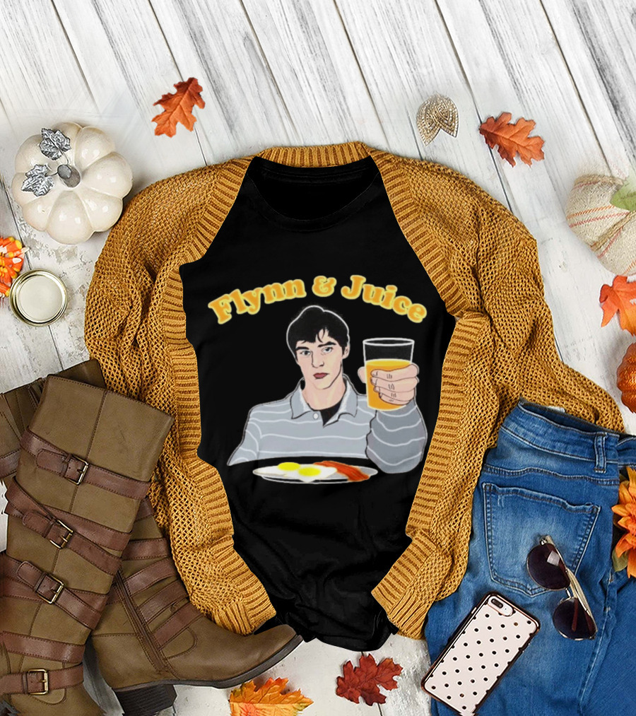Flynn & Juice Walter White Jr Breaking Bad Breakfast Scene T-Shirt