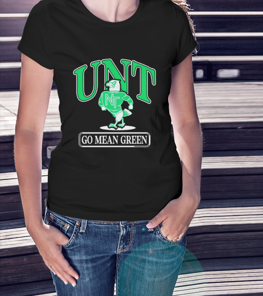 UNT Go Mean Green Eagle University Of North Texas T-Shirt