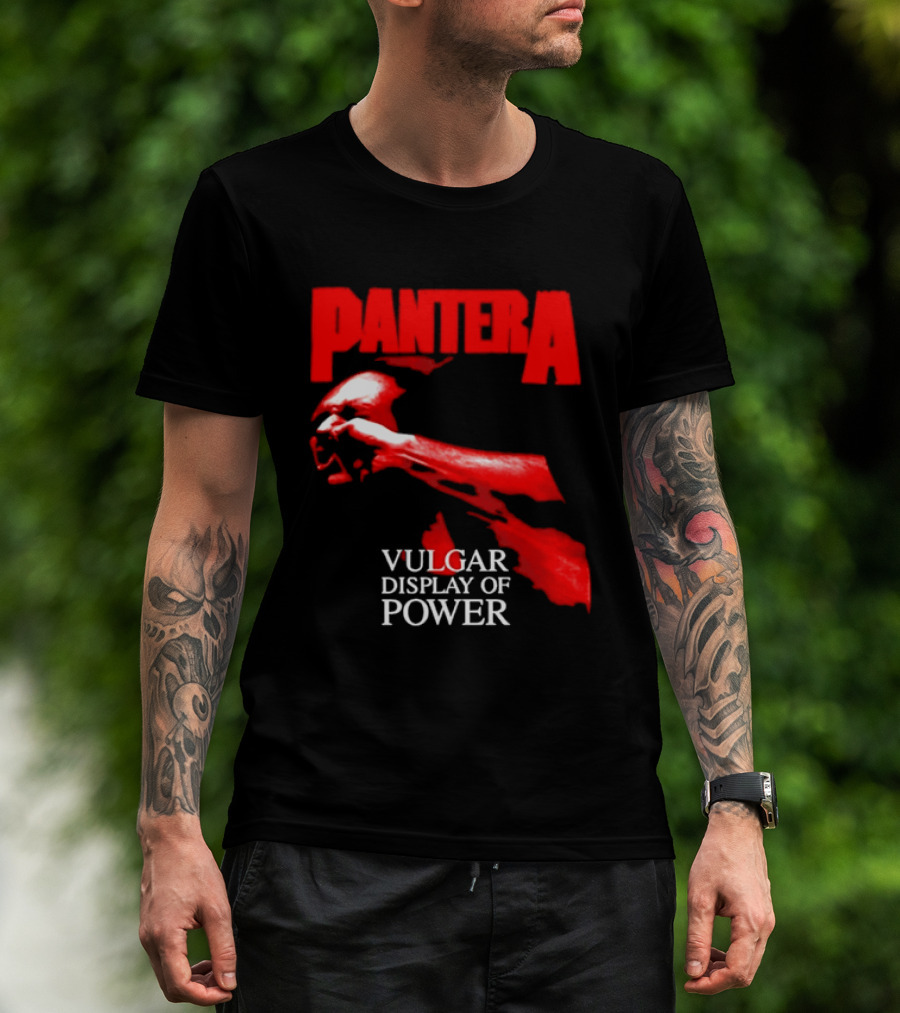 Pantera Vulgar Display Of Power Heavy Metal Album T-Shirt