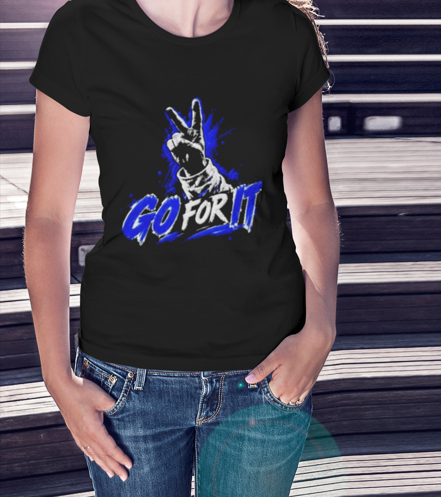 Kentucky Football Two Finger Peace Sign Coach Will Stein Go For It T-Shirt