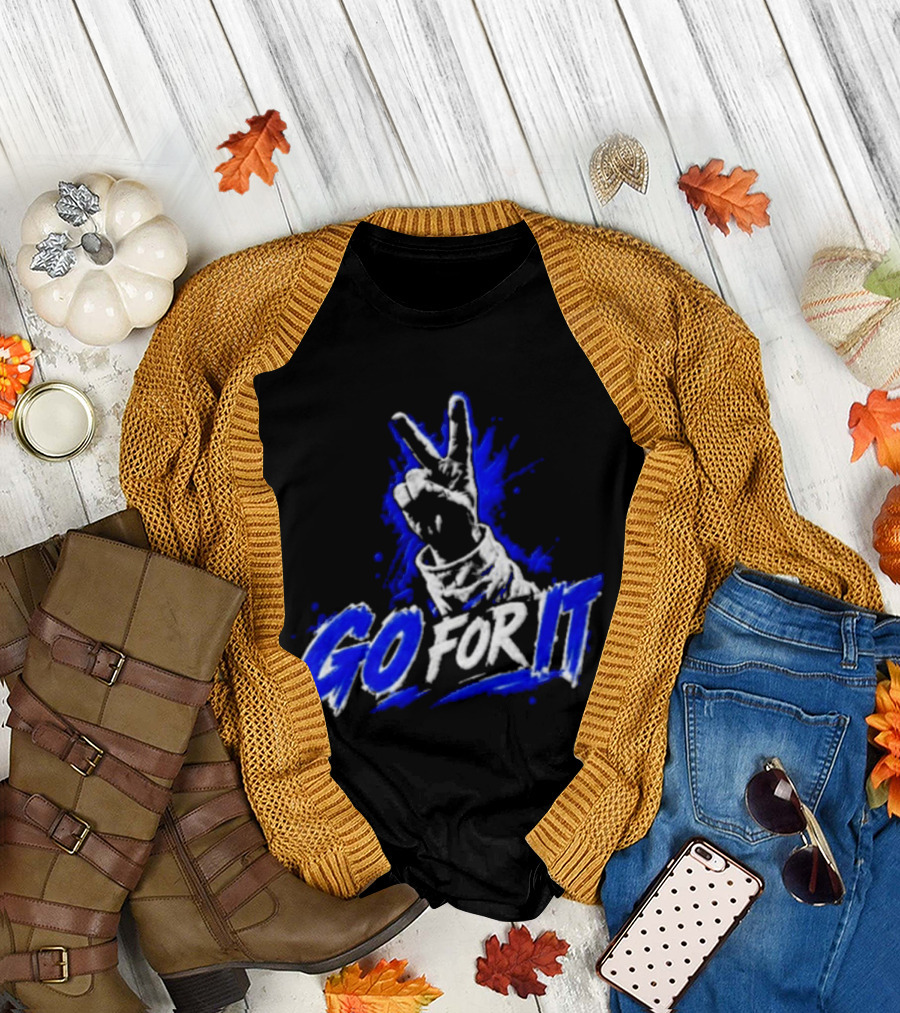 Kentucky Football Two Finger Peace Sign Coach Will Stein Go For It T-Shirt