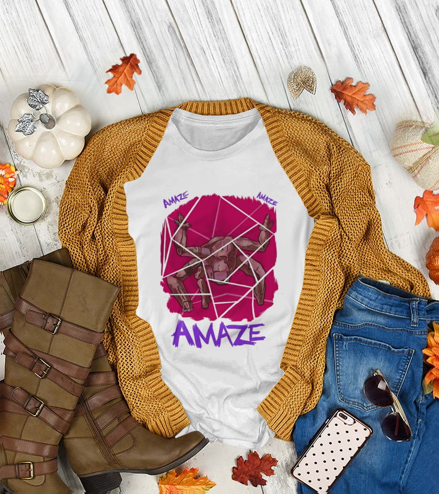 Amaze Rocky Crab Project Hail Mary Andy Weir Inspired Fusion T-Shirt