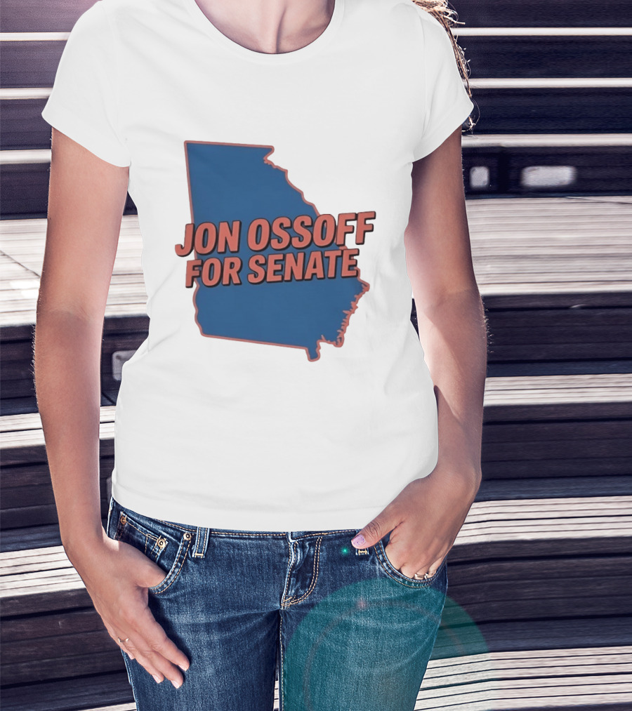 Jon Ossoff For Senate Georgia Map Election T-Shirt