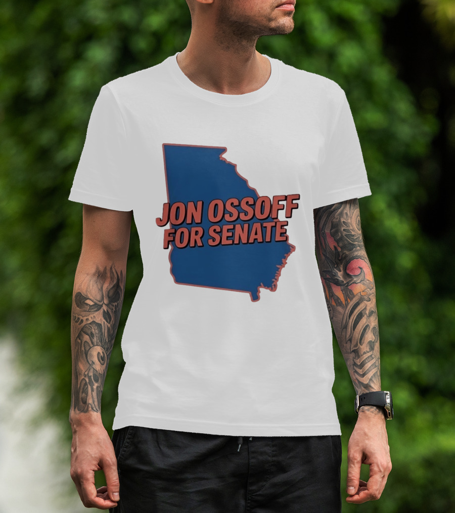 Jon Ossoff For Senate Georgia Map Election T-Shirt