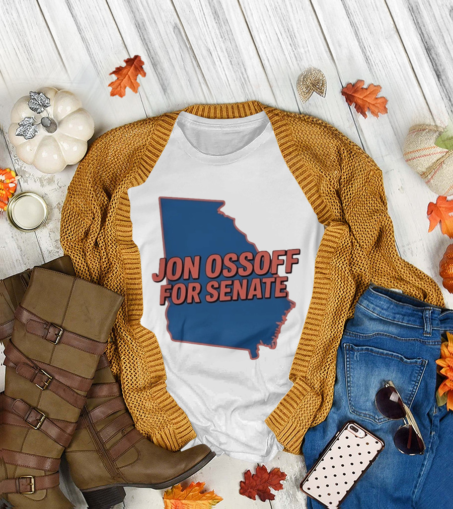 Jon Ossoff For Senate Georgia Map Election T-Shirt