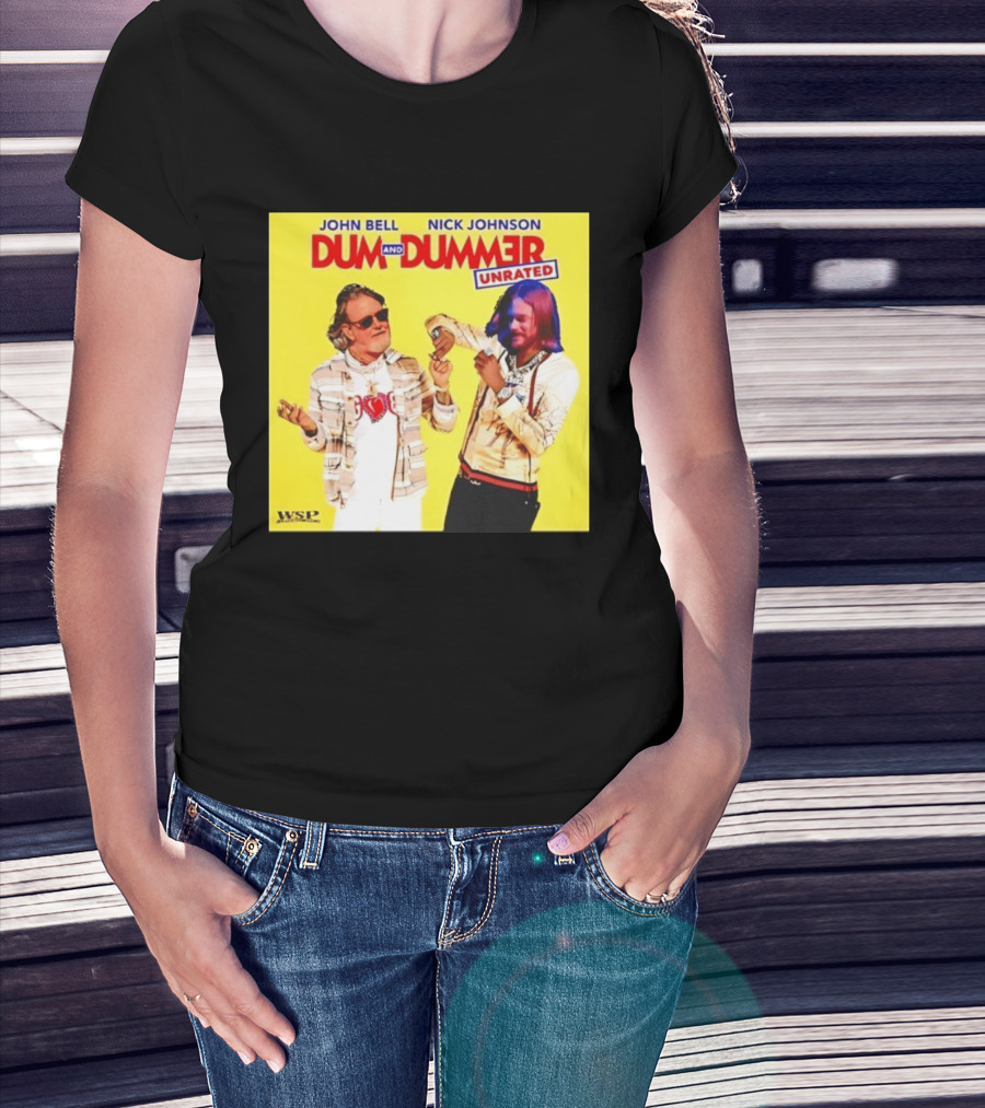 John Bell Nick Johnson Dum And Dummer Unrated MLB WSP T-Shirt