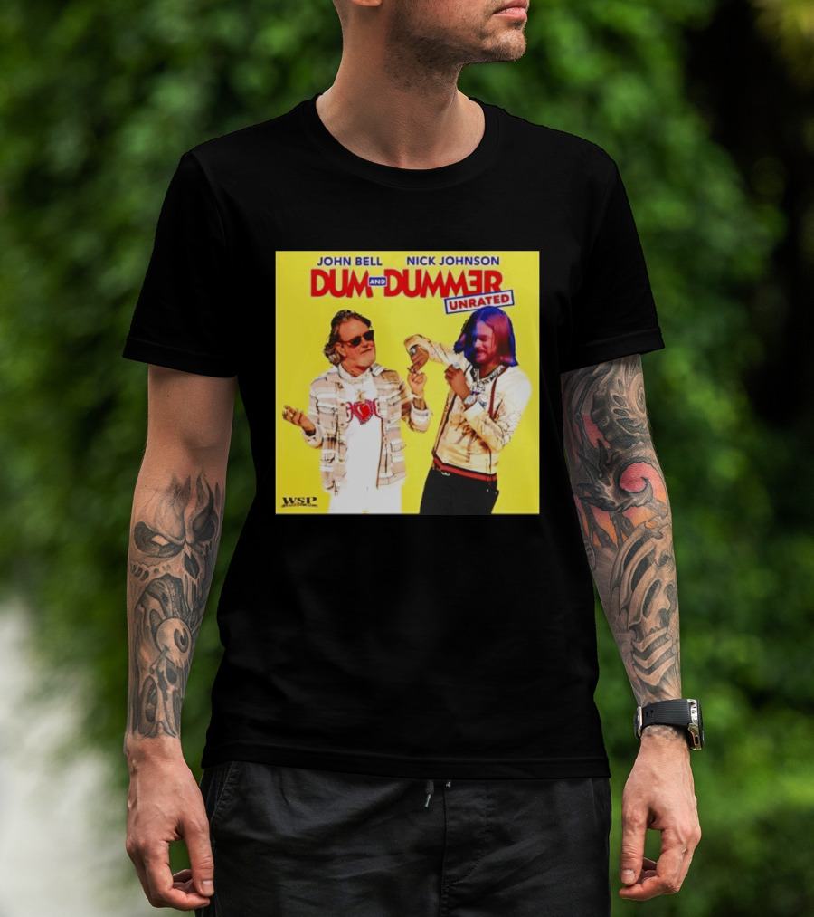 John Bell Nick Johnson Dum And Dummer Unrated MLB WSP T-Shirt