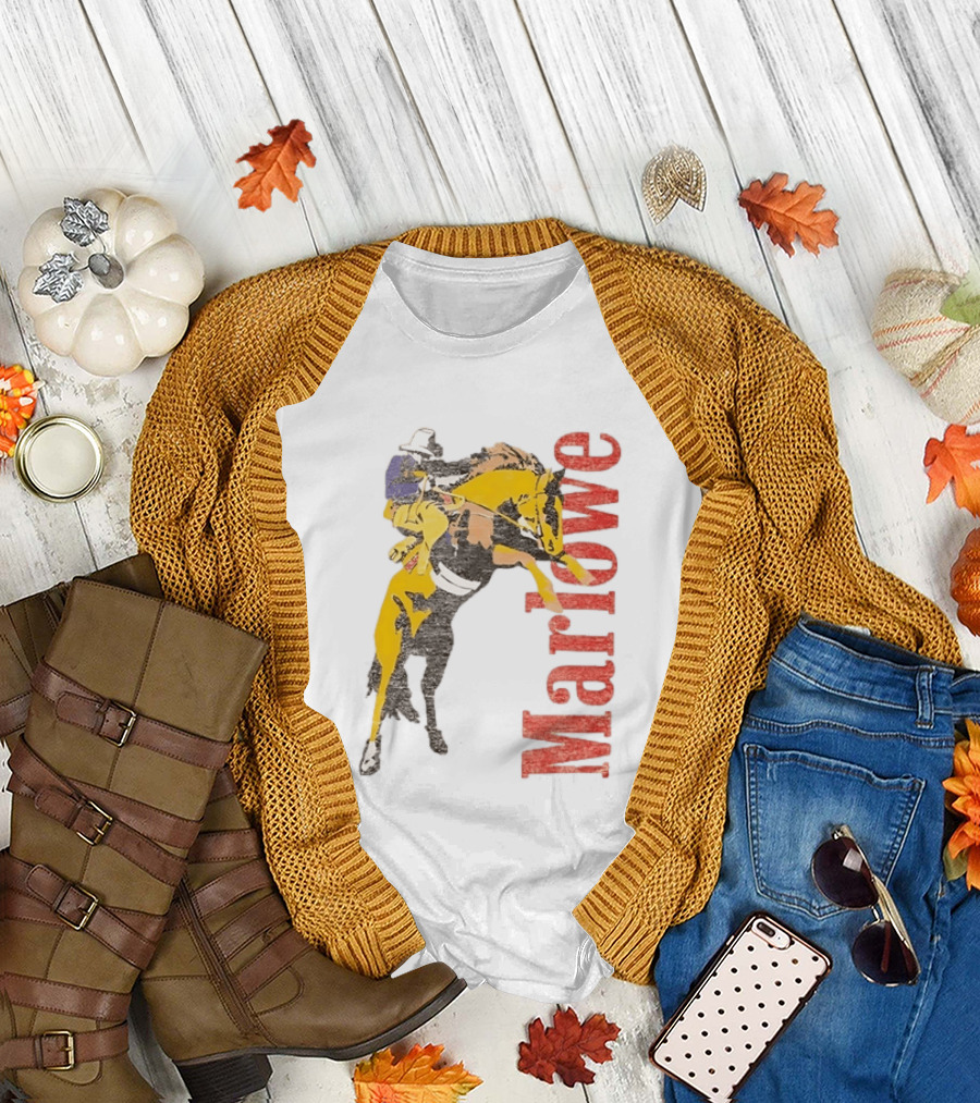 Marlowe Cowboy Horse Rider Western T-Shirt
