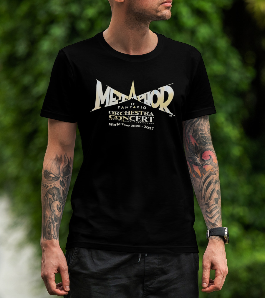 Metaphor ReFantazio Orchestra Concert World Tour 2026 2027 T-Shirt