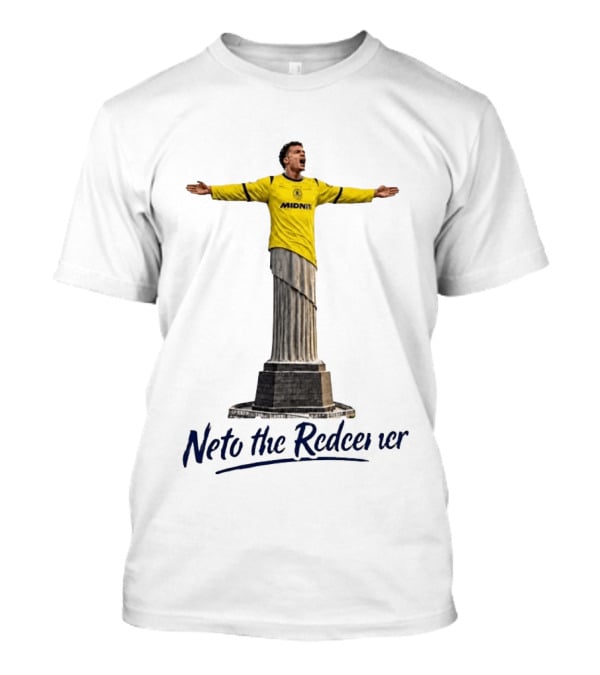 Neto The Redeemer Wolverhampton Wanderers Midnite Soccer Player T-Shirt