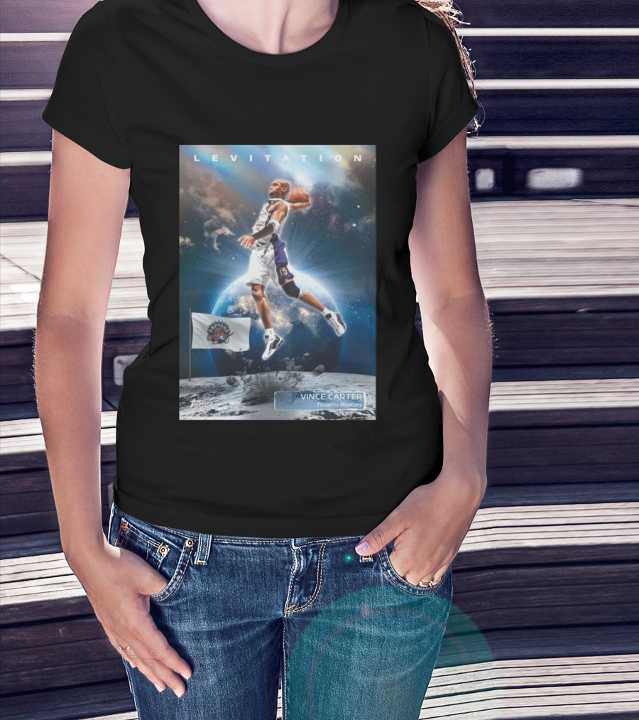 Vince Carter Levitation Toronto Raptors Basketball Legend T-Shirt