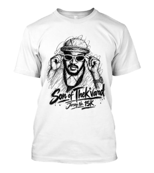Son Of Thekvard Jersey No 15K Bold Sketch T-Shirt
