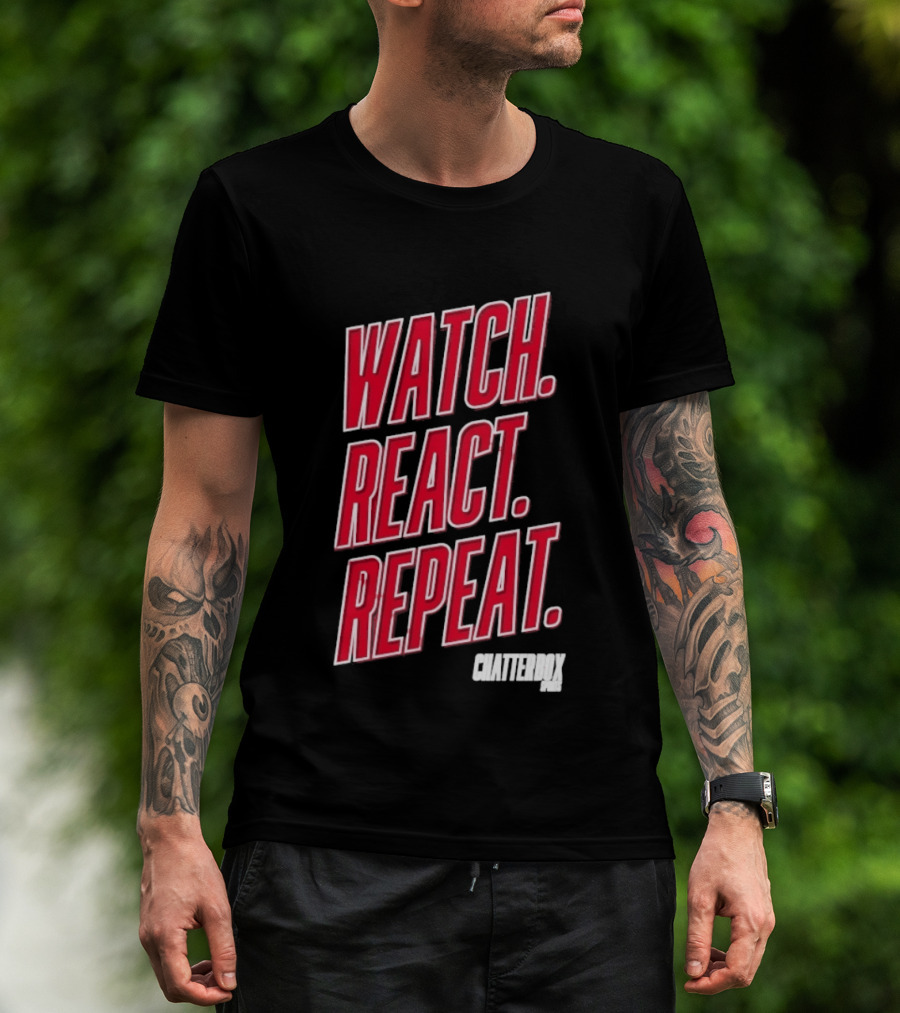 REACT REPEAT Chatterbox Sports T-Shirt