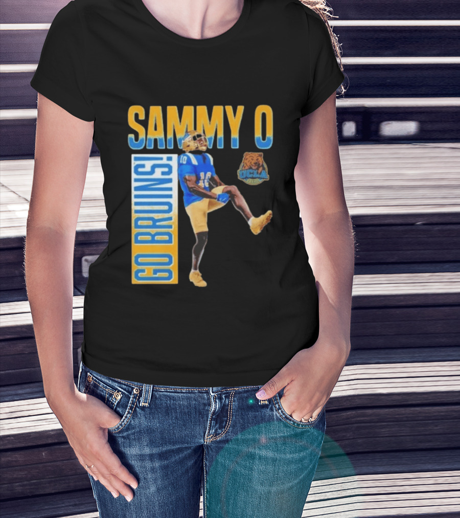 UCLA Bruins No 10 Sammy O Go Bruins College Football T-Shirt