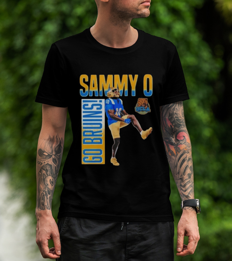 UCLA Bruins No 10 Sammy O Go Bruins College Football T-Shirt