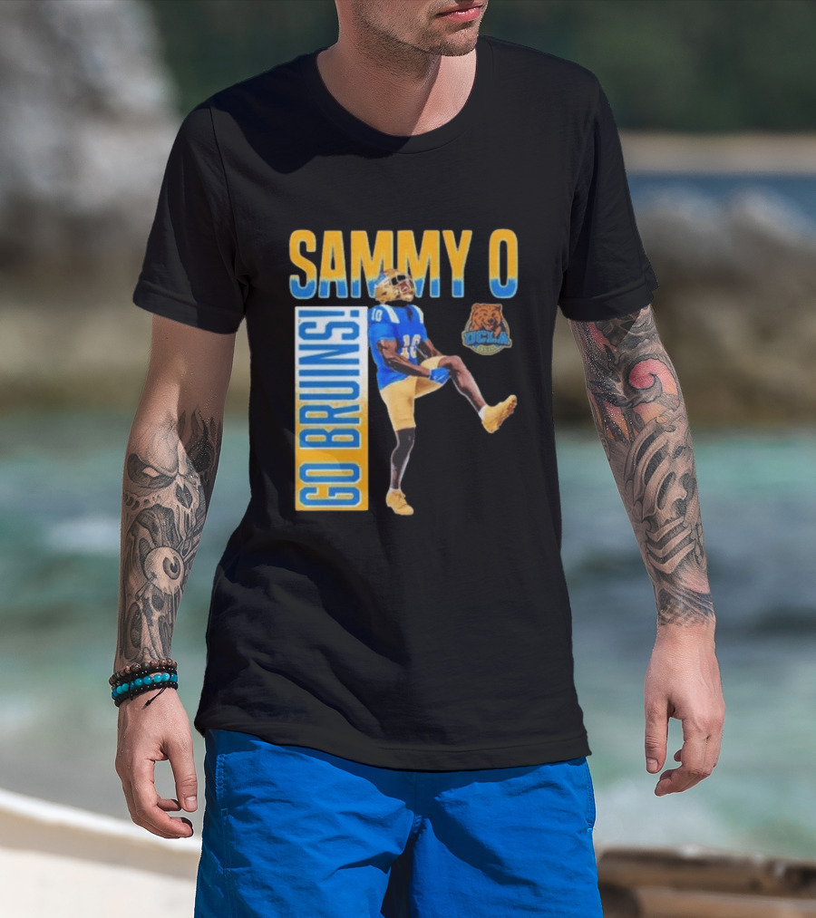 UCLA Bruins No 10 Sammy O Go Bruins College Football T-Shirt
