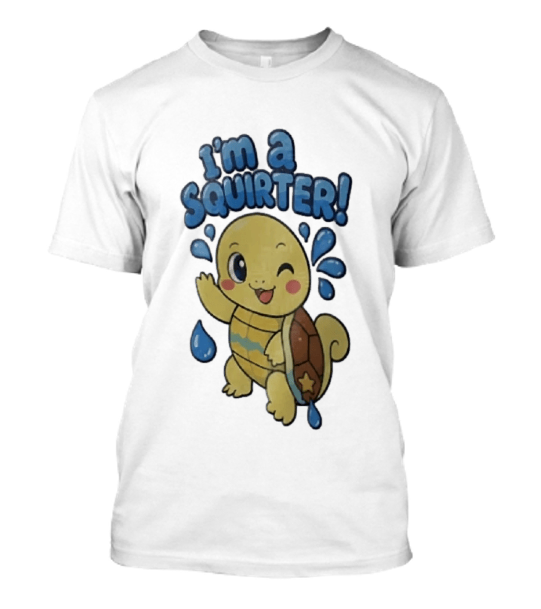 I'm A Squirter Squirtle Fan Favorite Pokémon Splashing Fun T-Shirt