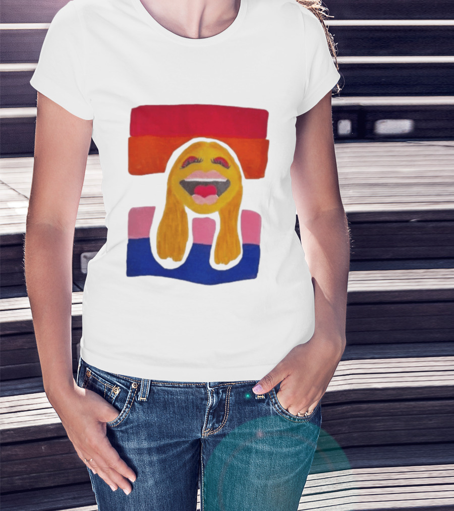 Janice Muppet Character With Lesbian Pride Colors LGBTQ The Muppets T-Shirt