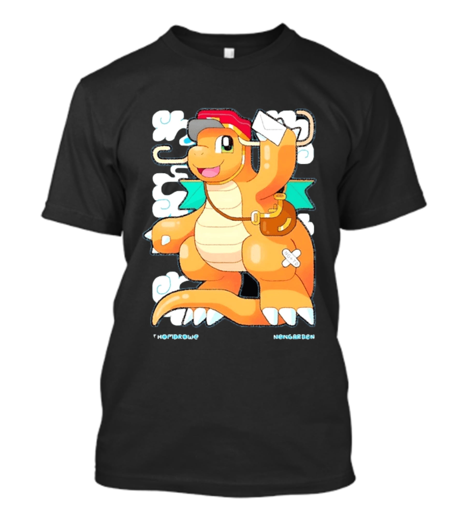 Thomdrower Nengarden Dragonite Mail Carrier T-Shirt