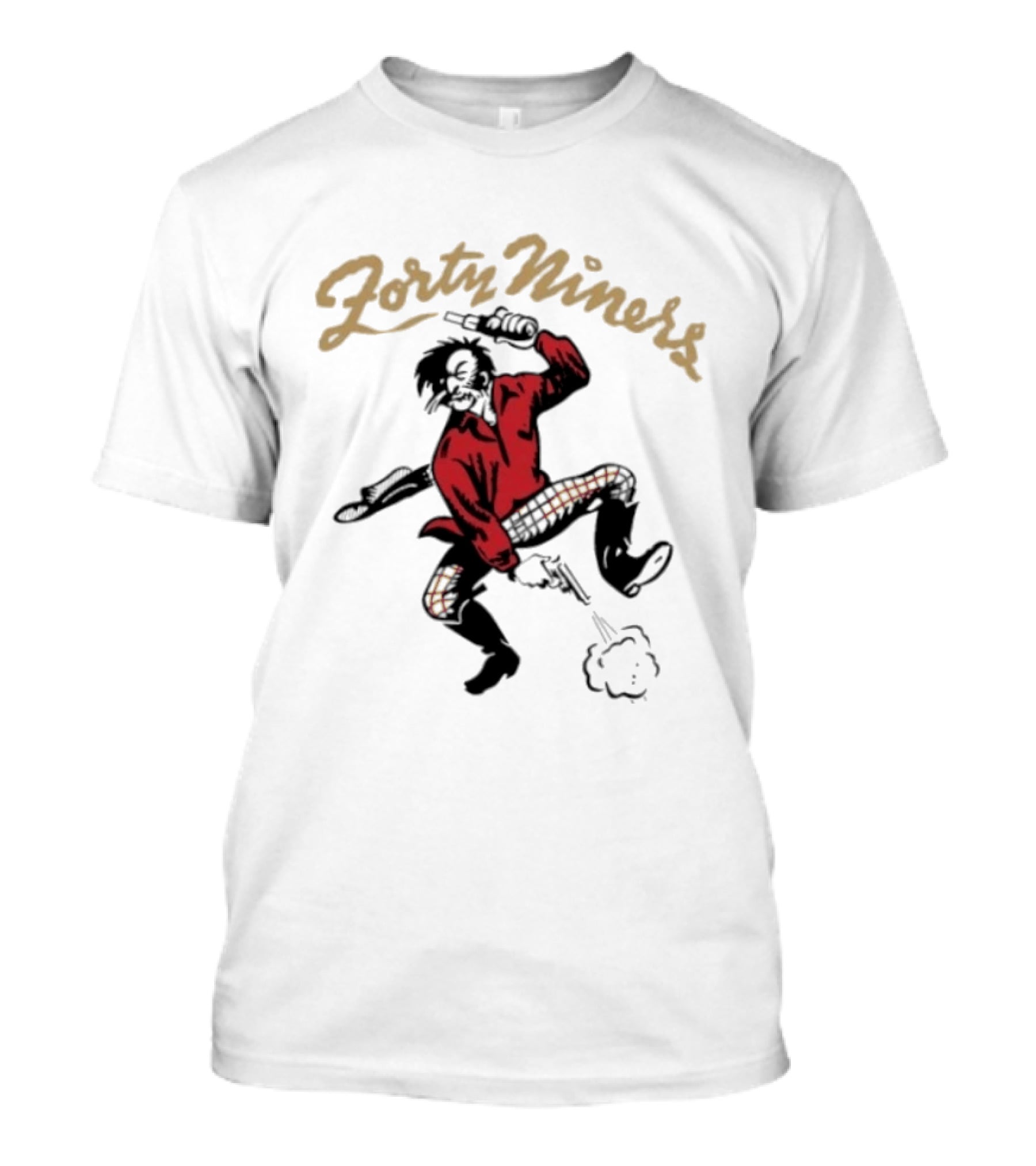 Forty Niners Smoking Gun Prospector San Francisco T-Shirt