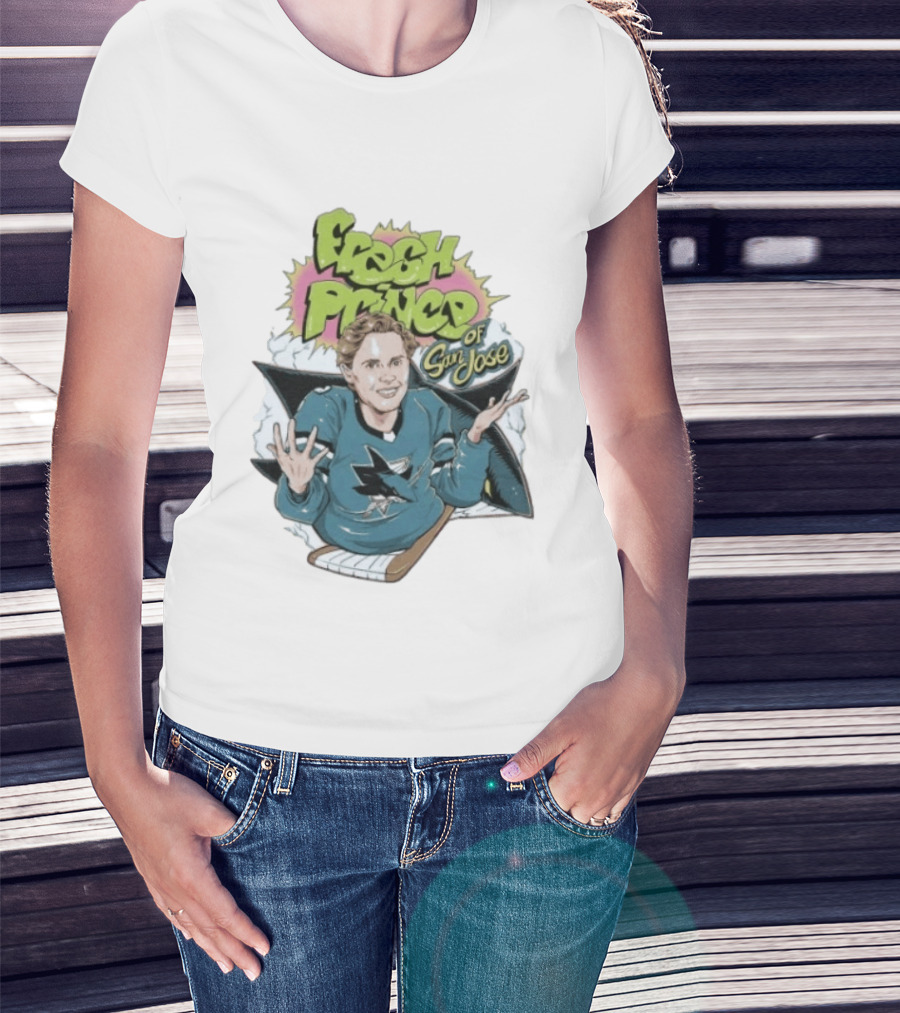 Fresh Prince Of San Jose San Jose Sharks Hockey Player T-Shirt