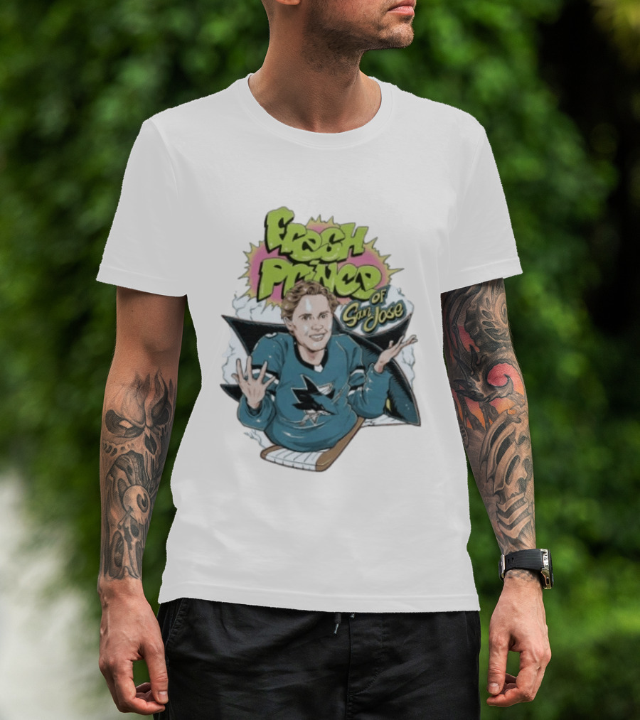 Fresh Prince Of San Jose San Jose Sharks Hockey Player T-Shirt