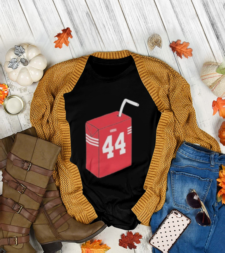 Kyle Juszczyk Juice Box Pack 44 San Francisco 49ers T-Shirt