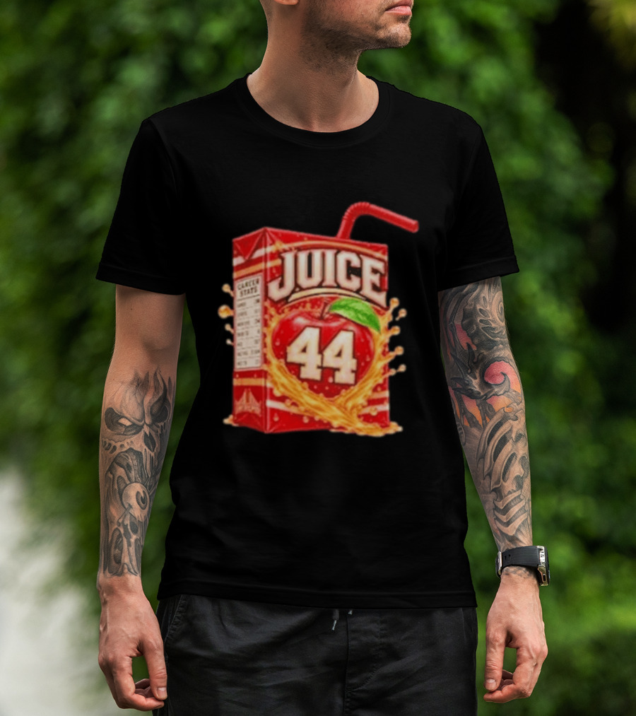 Kyle Juszczyk Juice Box 44 San Francisco 49ers Career Stats T-Shirt