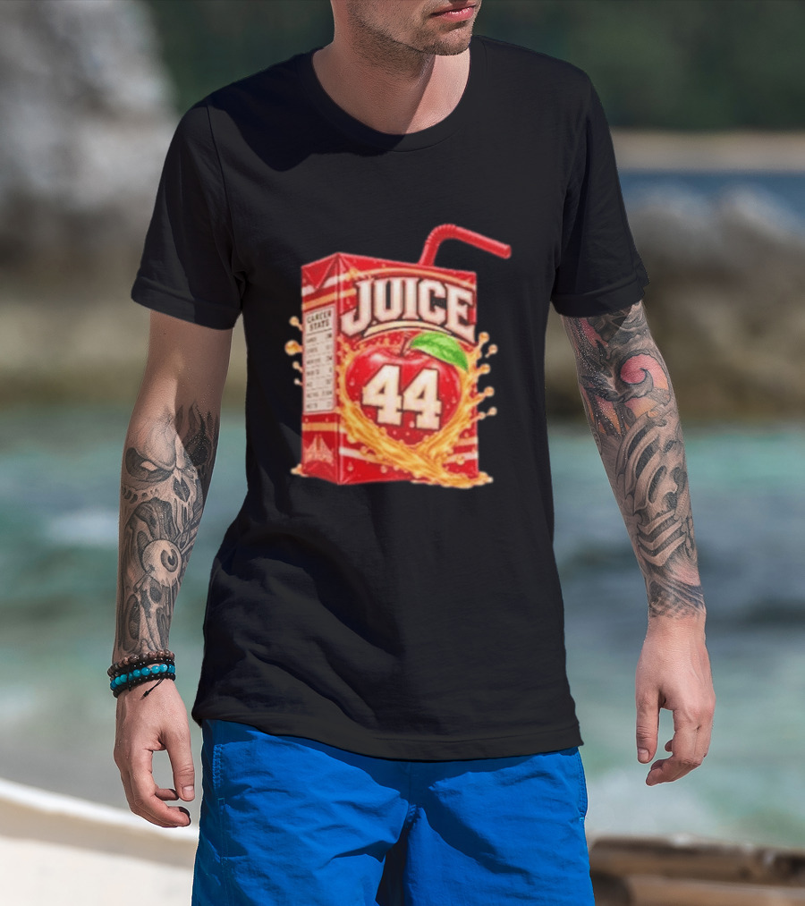 Kyle Juszczyk Juice Box 44 San Francisco 49ers Career Stats T-Shirt