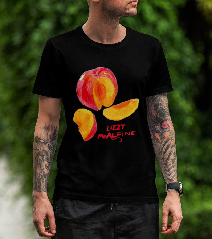Lizzy McAlpine Peach Indie Folk Singer Songwriter T-Shirt