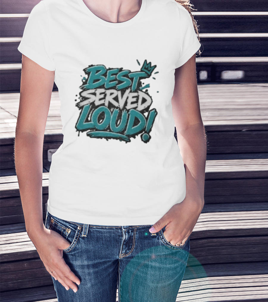 Jacksonville Jaguars Best Served Loud Fan Spirit T-Shirt