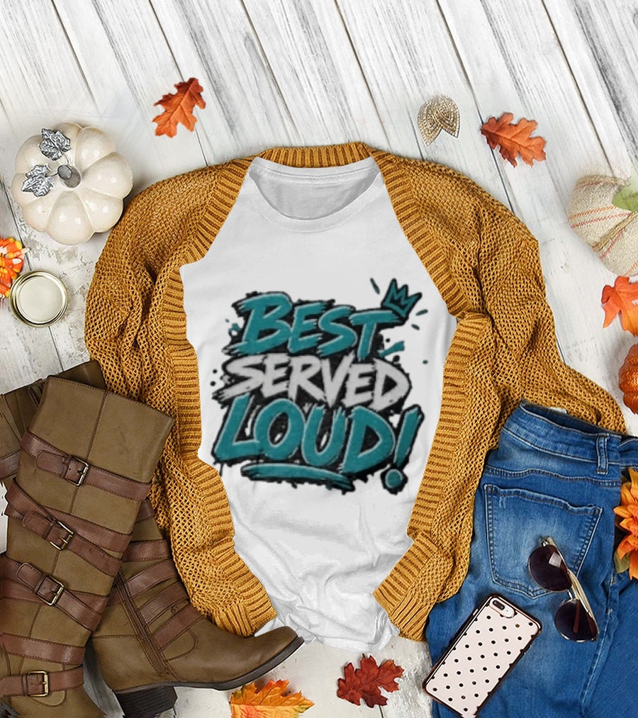 Jacksonville Jaguars Best Served Loud Fan Spirit T-Shirt